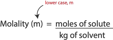 ￼What is Molality, how different is it from Molarity, and how do you calculate it?